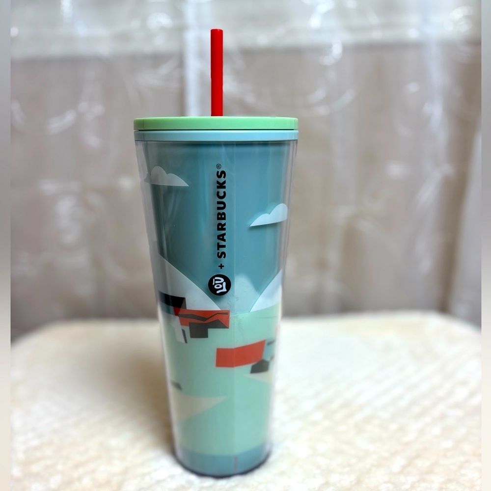 Starbucks + Lou Black History Memorabilia 2024, 24 oz Cold Beverage Tumbler
